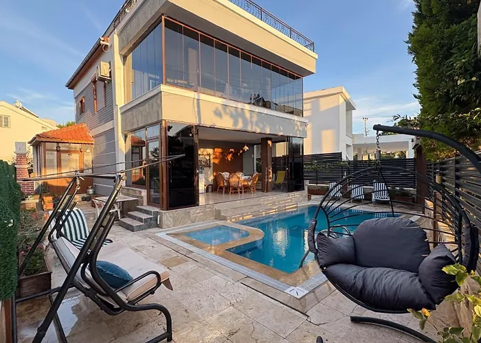 Havuz: Organic Oasis With Pool And Sea Views Didim